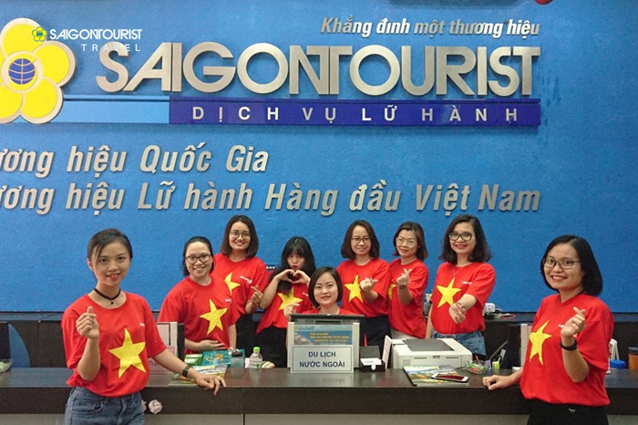 Công ty du lịch Saigontourist - chuyên nghiệp, tận tâm, phục vụ khách hàng hết lòng